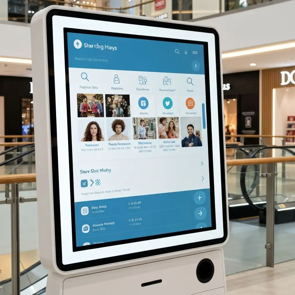 كيوسك المعلومات والخرائط التفاعلية